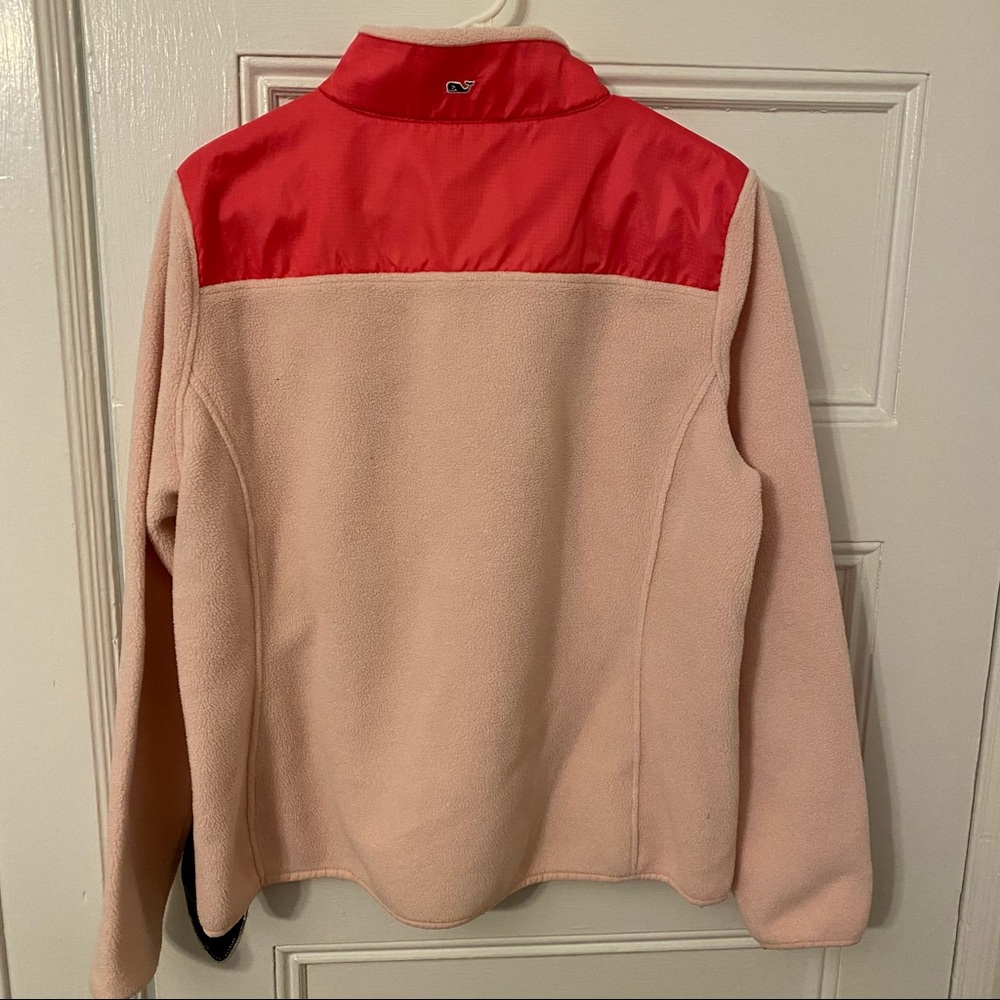 Vineyard Vines Fleece 1/4 Zip Pullover L - Picture 6 of 6